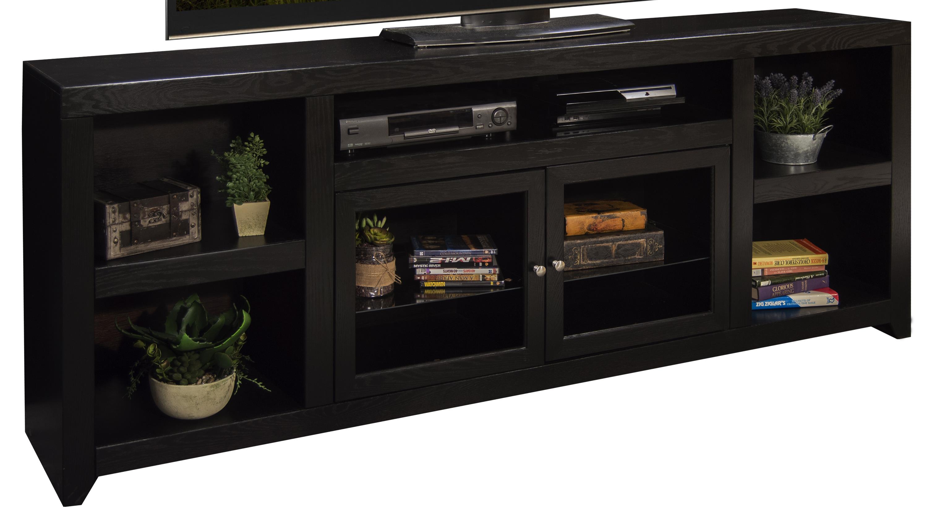 Legends Furniture Skyline SK1585.MOC 85" TV Console with Two Glass Doors Bullard Furniture